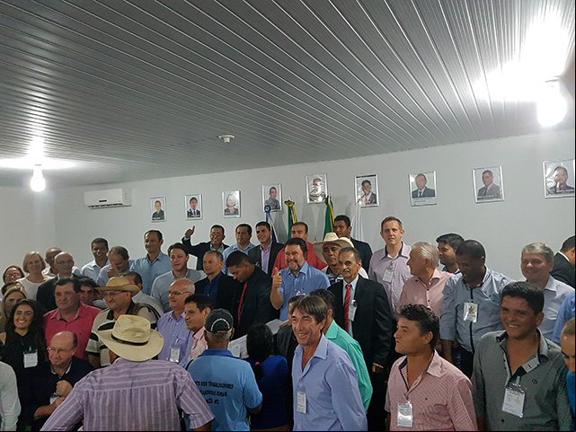 População lota Câmara de Juruena em lançamento da Comissão “Frente Parlamentar do Noroeste” criada para cobrar a pavimentação da BR-174