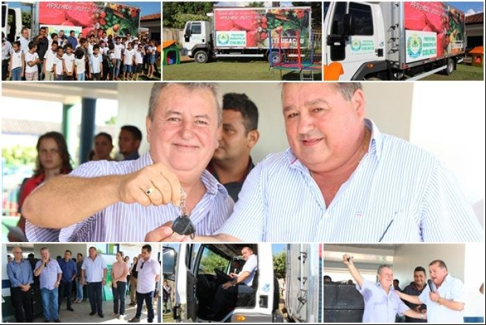 Secretário de educação José Vanderlei e prefeito Vando começam a semana muito bem obrigado!!!
