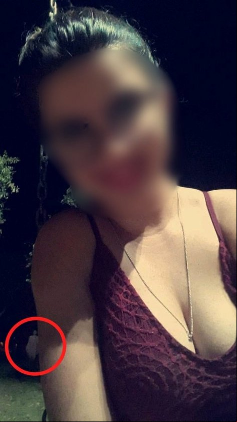 Suposta aparição de fantasma em selfie feita no lago de Matupá deixa população assustada