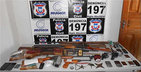 Quadrilha que ameaçava policiais é presa em Colniza