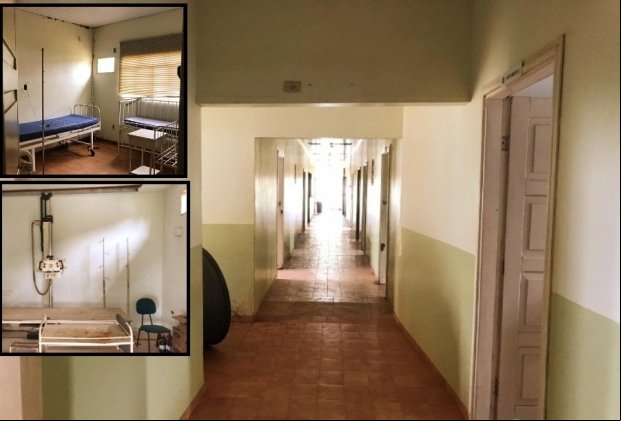 Hospital fechado a mais de um ano se encontra em estado de abandono