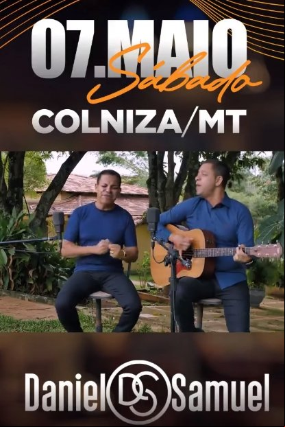 Dupla Daniel e Samuel estará hoje em Colniza