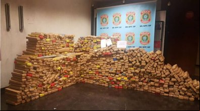 PF apreende uma tonelada de maconha