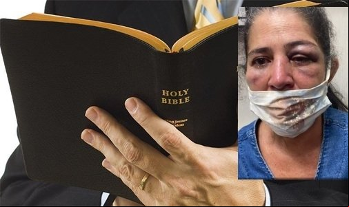 Pastor espanca fiel durante culto religioso