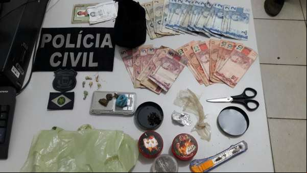 Traficantes são presos em flagrante pela Polícia Civil em Colniza