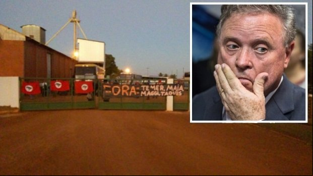 Cerca de 1000 famílias ocupam fazenda do Ministro Blairo Maggi em MT