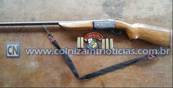 Homem é preso com arma de fogo em Colniza-MT