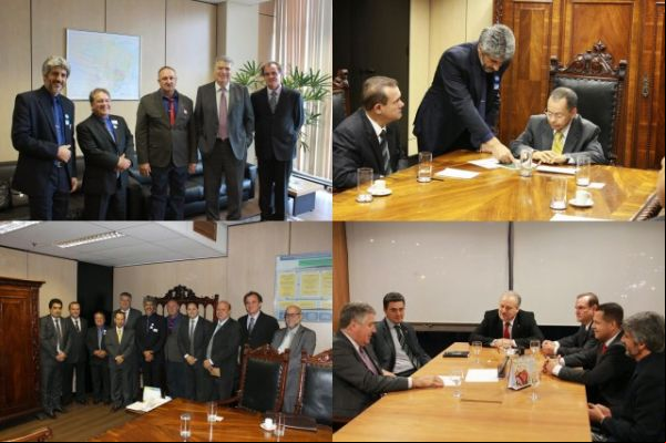 PREFEITO ASSIS RAUPP EM AUDIÊNCIAS NA CAPITAL FEDERAL