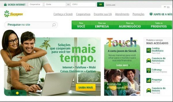 Sicredi lança novo site institucional