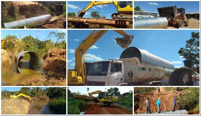 Secretaria de obras trabalha em ritmo acelerado no centro e adjacência