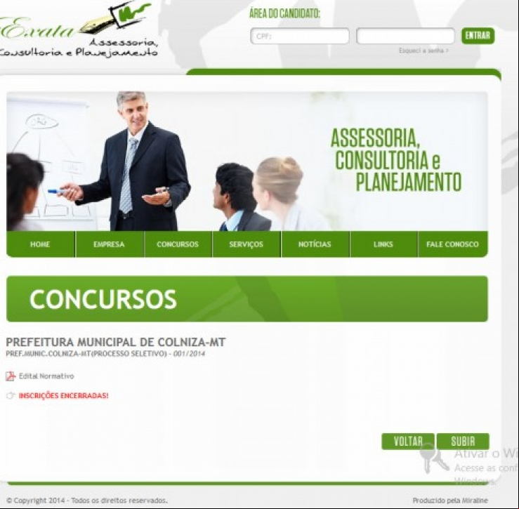 Inscrições para teste seletivo se encerra antes do prazo em Colniza-MT