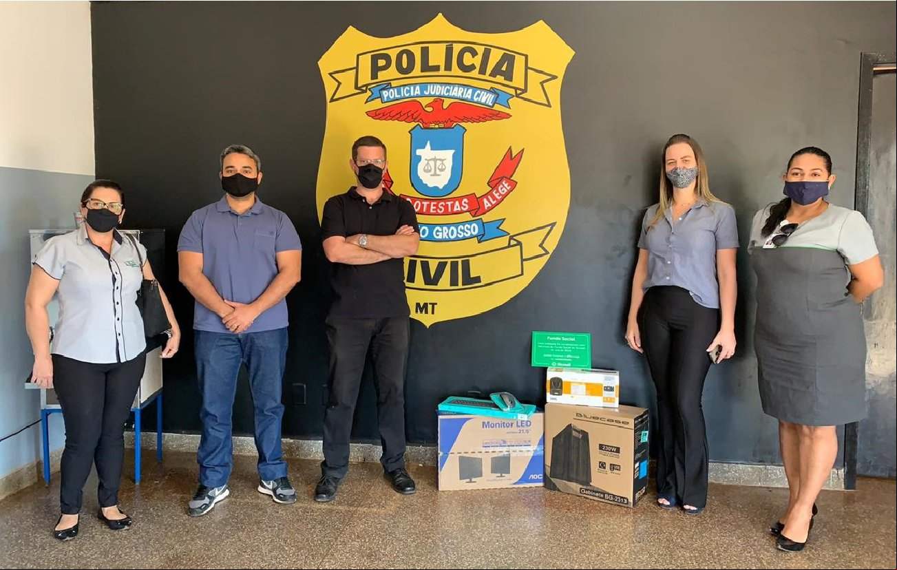 PolÃcia Civil tem projeto atendido pelo Fundo Social Sicredi