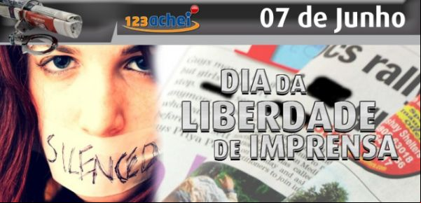 Neste dia 7 de junho é comemorado o Dia da Liberdade de Imprensa