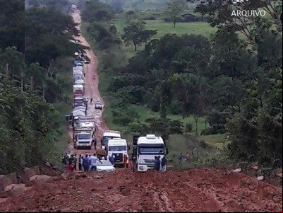 Por solicitação do SIMNO, DNIT através da SINFRA/MT esclarece situação do processo de pavimentação da BR-174 entre Castanheira e Colniza