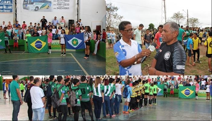 A bola rolou no intercolegial em Colniza-MT