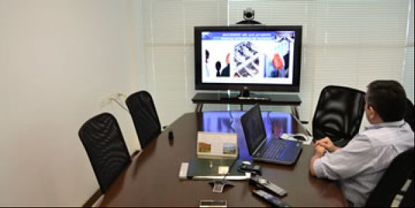 Saúde do Estado recebe equipamentos para realização de videoconferências
