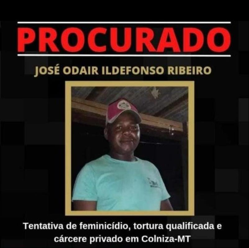 Em Colniza: Homem que agrediu brutalmente e mutilou companheira é preso em meio à floresta com bebê de 09 meses e mais duas crianças