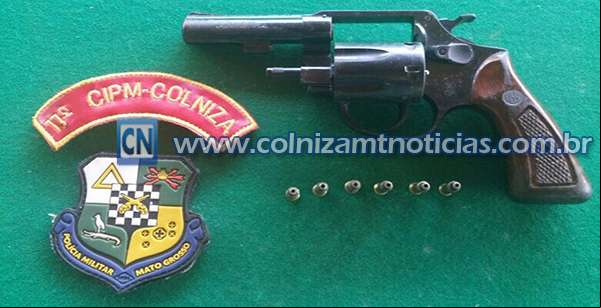 Polícia Militar de Colniza realiza policiamento rural e faz a prisão de suspeito por porte ilegal de arma de fogo