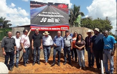 Prefeitura de Juína lança obras para pavimentação asfáltica de 50.000.00 metros quadrados