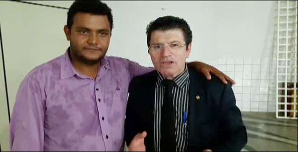 Vereador Oseia cobra melhorias na qualidade do sinal das operadoras Oi e Tim, ao Deputado Federal Victório galli