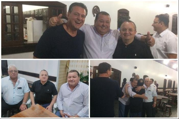 Prefeito de Colniza recebe a notícia do seu retorno ao cargo, e é parabenizado pelo governador Pedro Taques em Juína