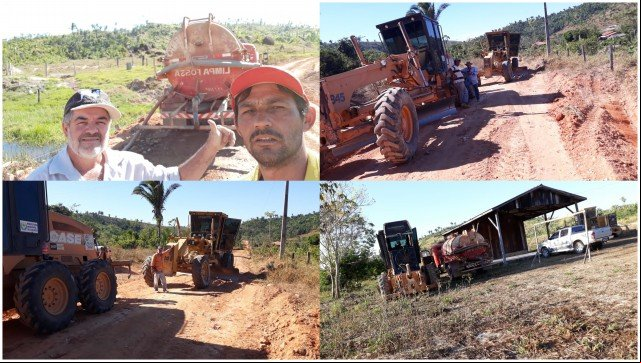 Vereador Daniel acompanha de perto os trabalhos realizados na linha Muriru em Colniza-MT