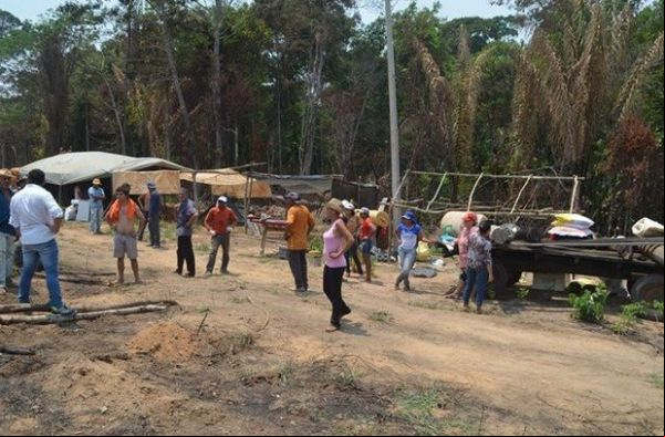 Grupo de sem terra invade fazenda entre Sorriso e Sinop