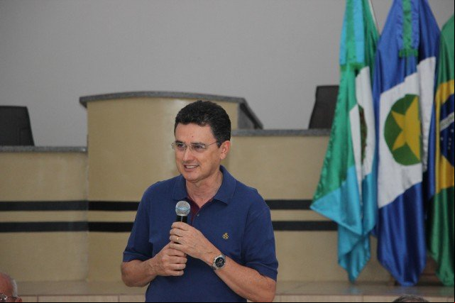 Deputado Ságuas participa de reunião em Colniza