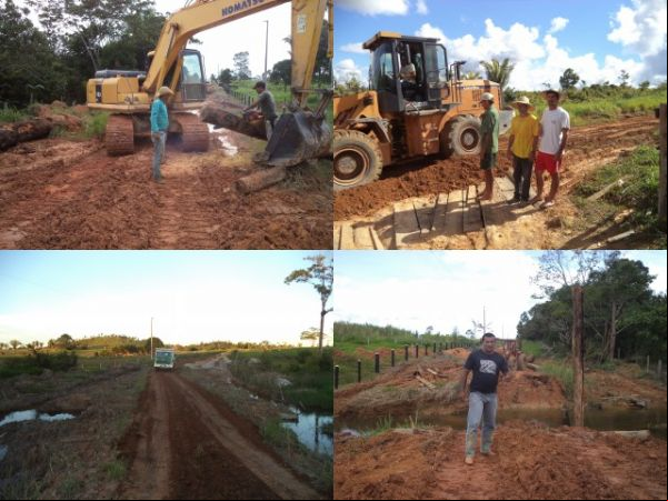 Vereador Mirão acompanha de perto os trabalhos realizados na área rural do município