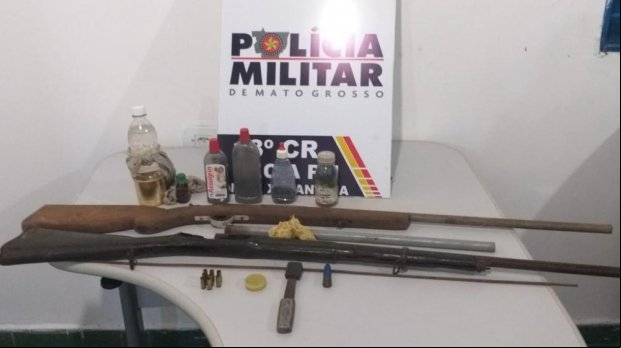 Idoso morre ao atirar acidentalmente contra si mesmo durante conserto de arma em MT