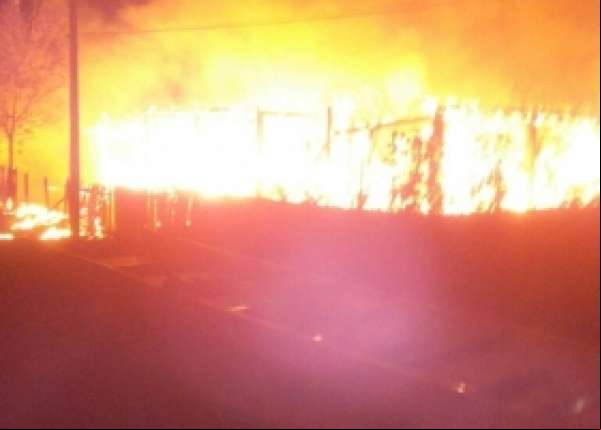 Mais uma empresa é destruída por incêndio em Juína