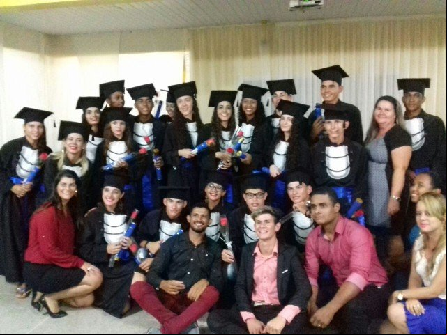 Formatura Escola Estadual André Antônio Maggi de Nova União
