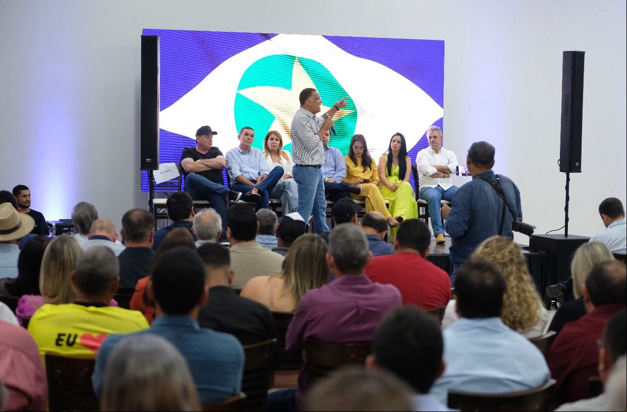 Silvano Amaral participa do lançamento da pré-candidatura de Juarez Costa em Sinop