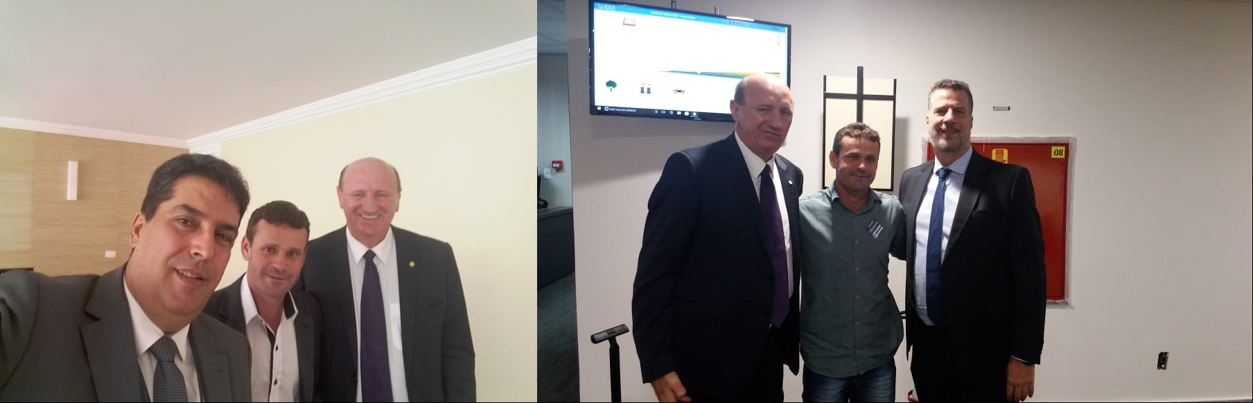 Vereador Walzinho participa de reunião em Brasília